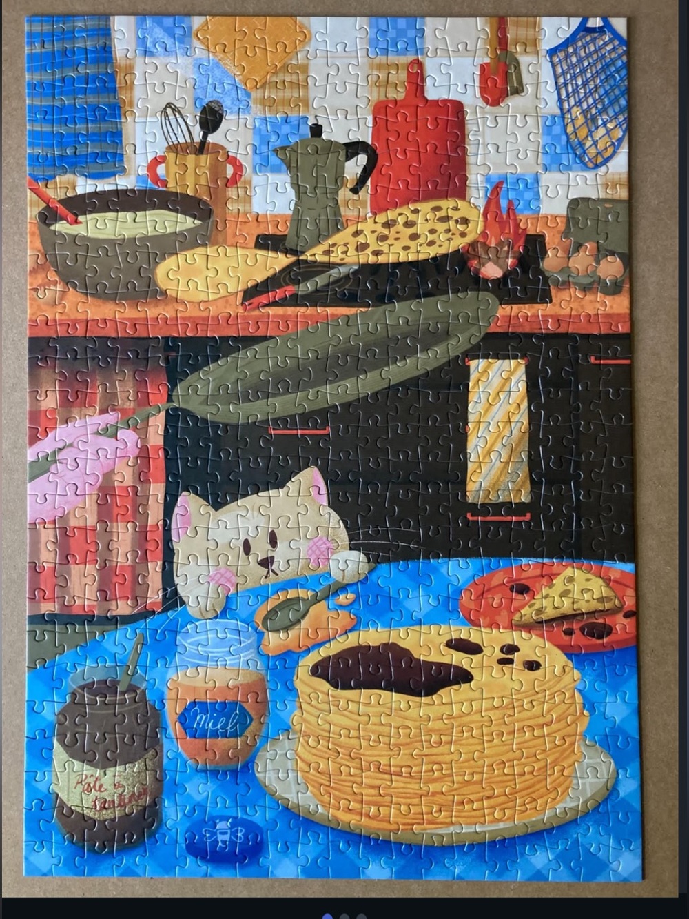 Trevell Puzzle “Faites de Crepes” 500 pc - Picture 3 of 5